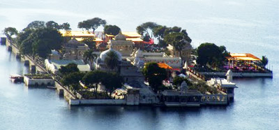 Island Palace Jag Mandir in Pichhola Lake