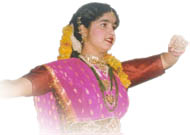 Aditi Sharma performing dance.....