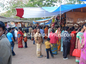 Haat Bazar at Shilpgram Udaipur.